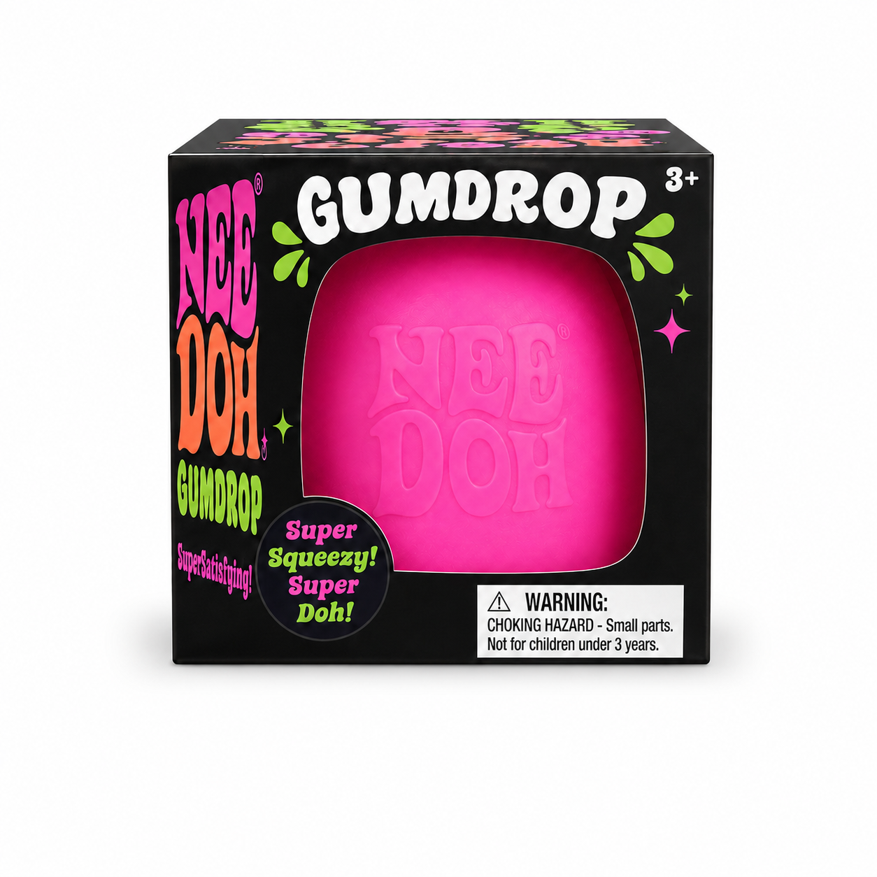 Nee Doh Gumdrop packaging box front view
