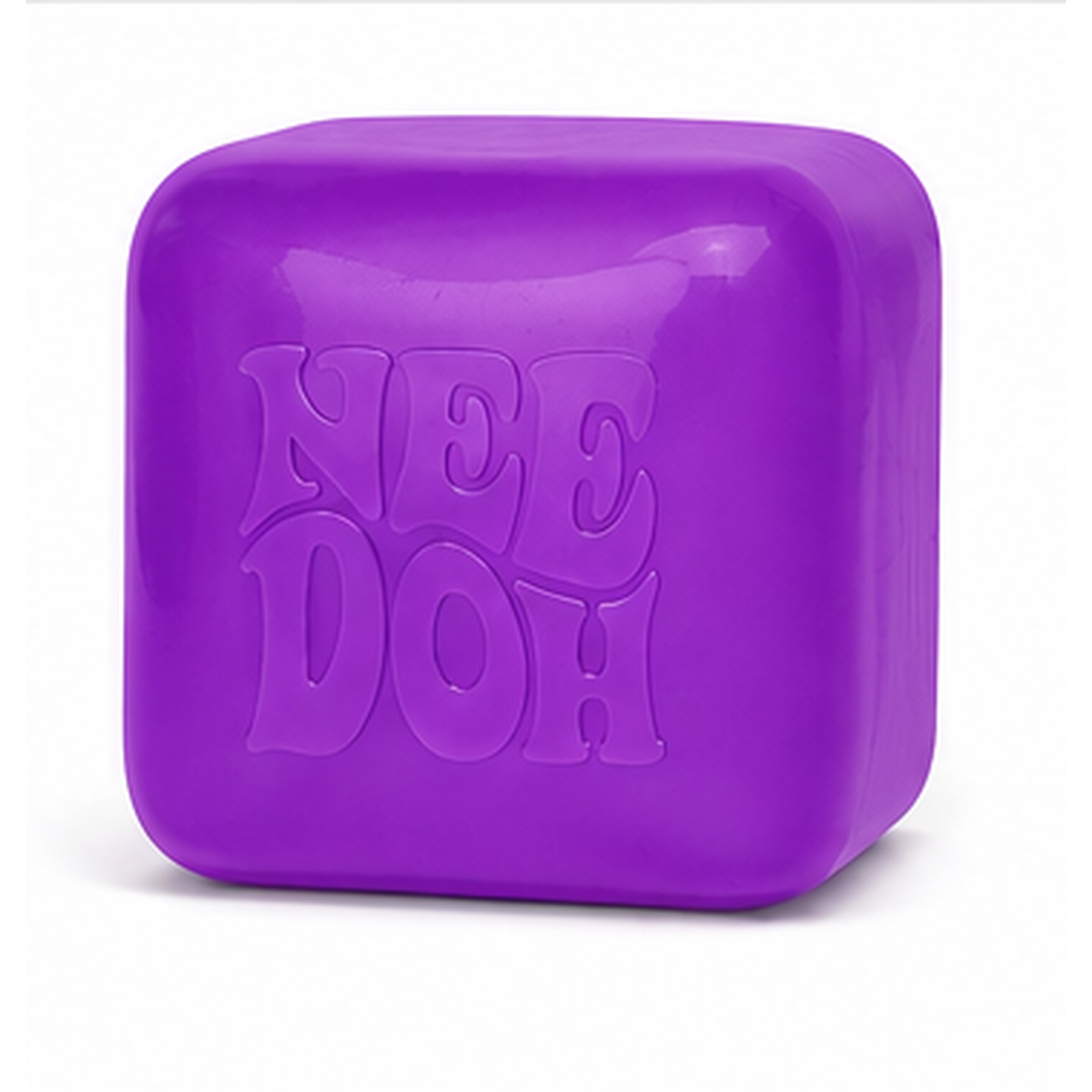 Nee Doh Nice Cube purple squish toy