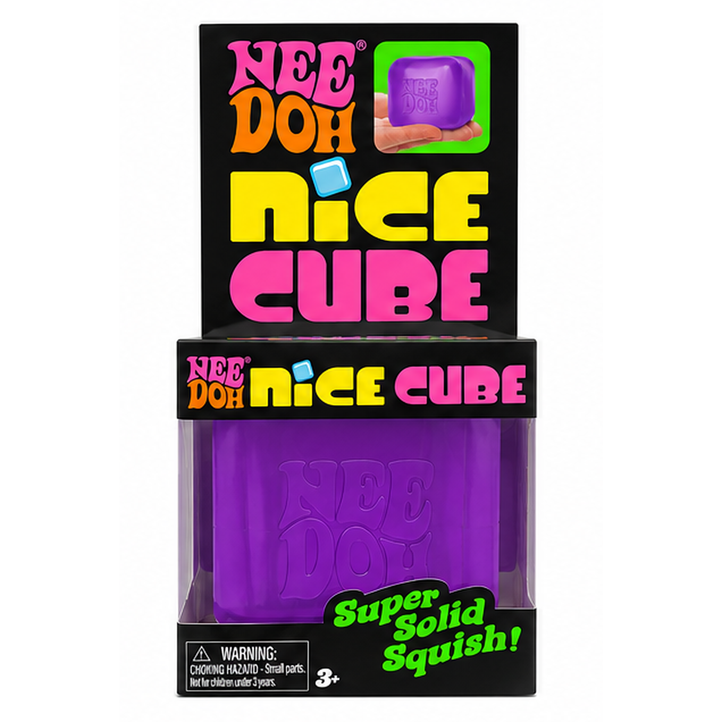 Nee Doh Nice Cube packaging – front view