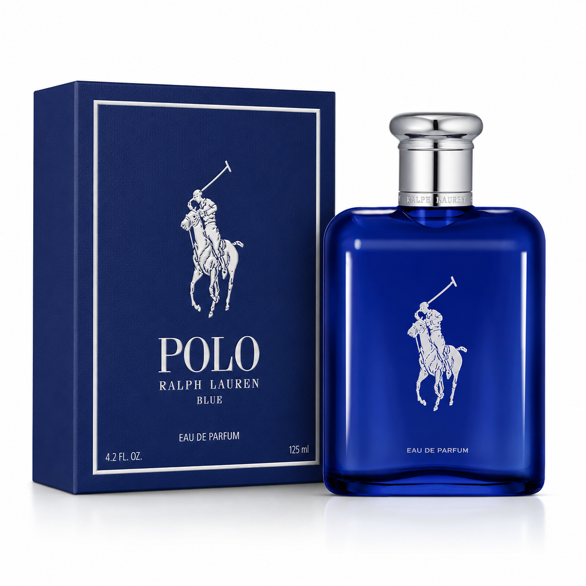 Ralph Lauren Polo Blue Eau de Parfum for Men 125ml (4.2 fl oz) Long Lasting Cologne
