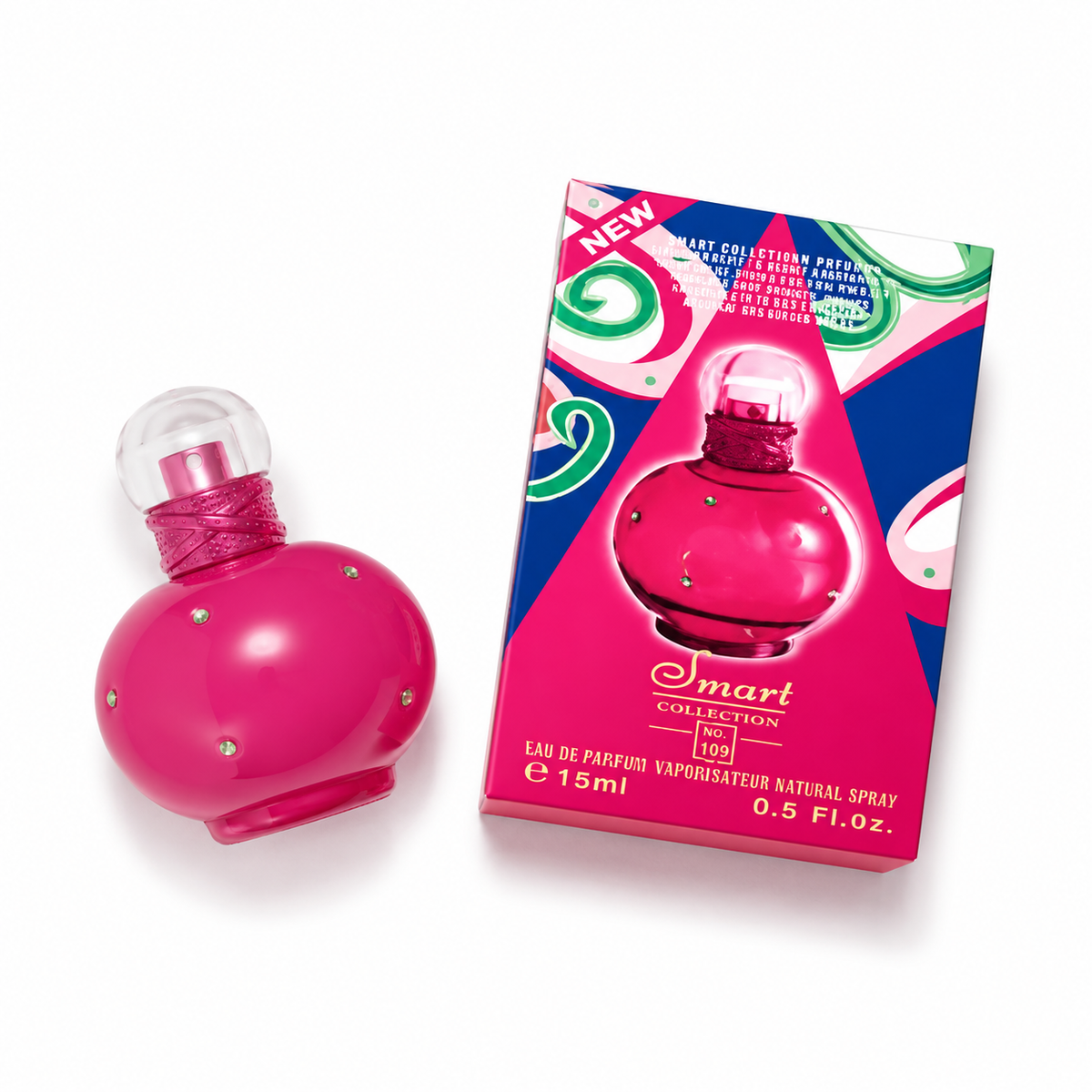 Smart Collection No. 501 Eau de Parfum for Women 15ml (0.5 fl oz) | Pocket Size Floral Fruity Perfume