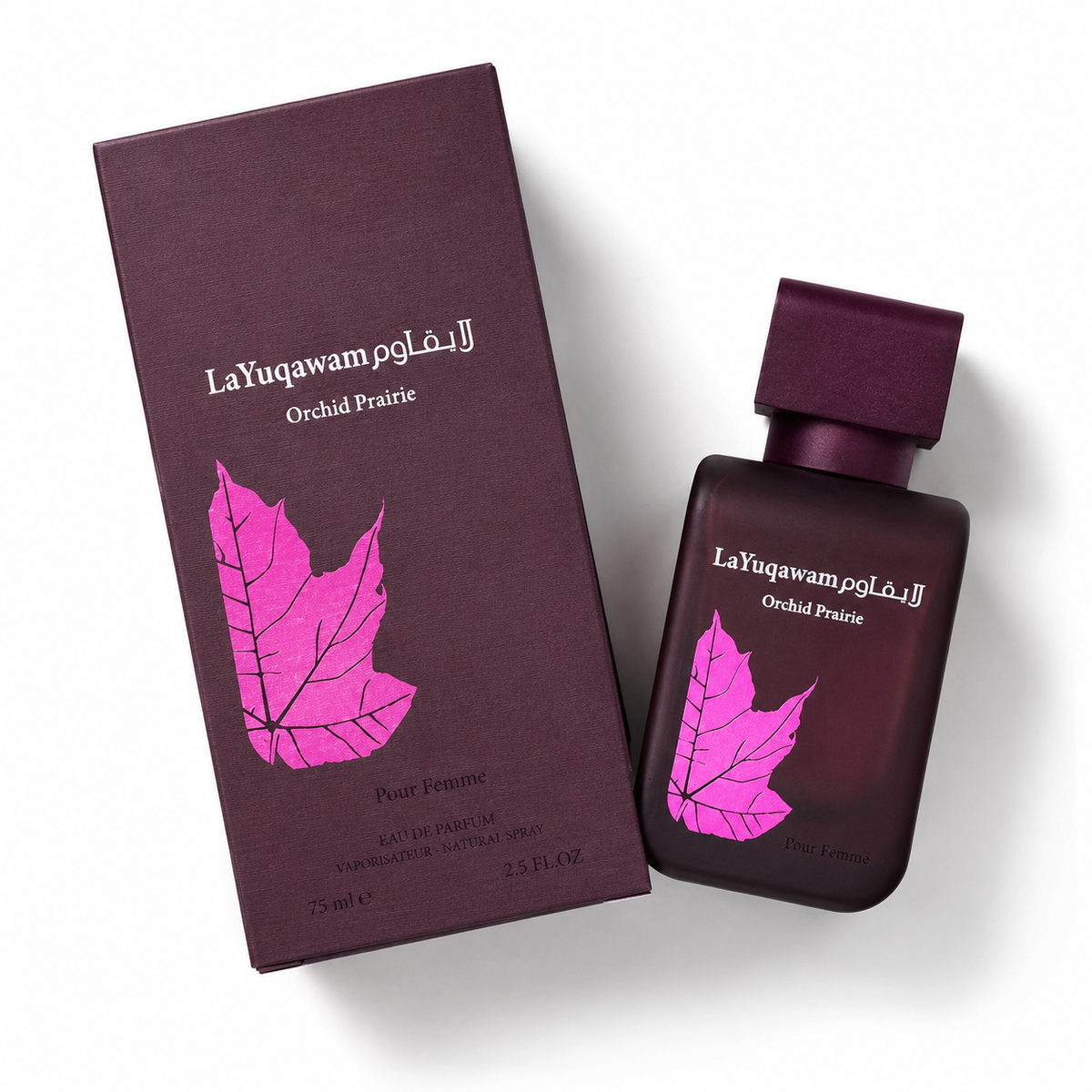Rasasi La Yuqawam Orchid Prairie Pour Femme Eau de Parfum EDP 2.5 oz / 75ml Women's Perfume New