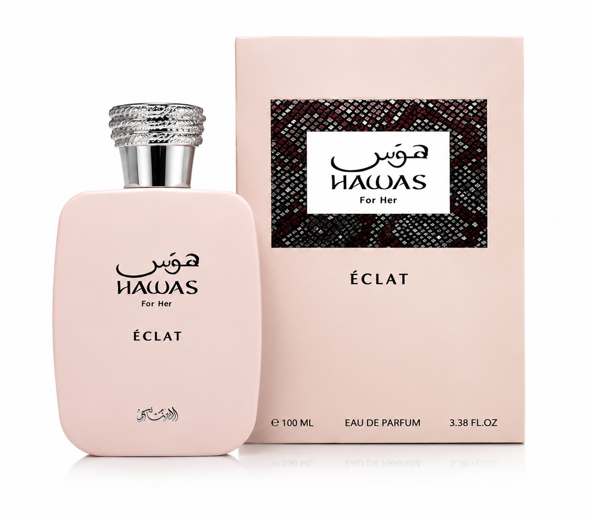 Rasasi Hawas Éclat for Her Eau de Parfum 100ml (3.38 fl oz) | Long-Lasting Floral Fruity Women's Fragrance