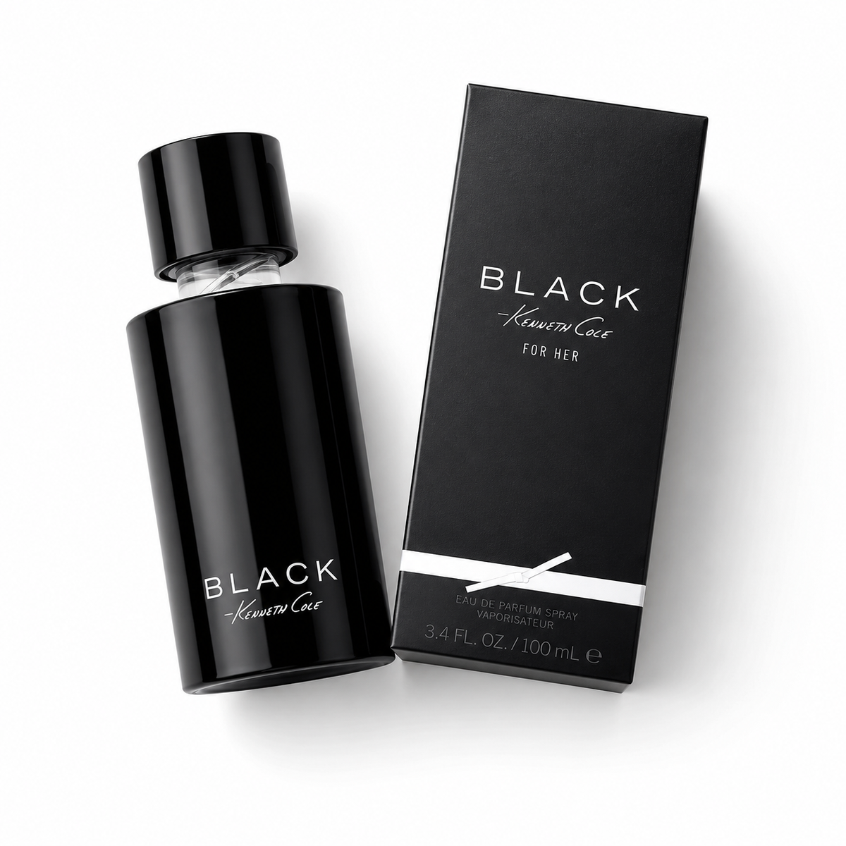 Kenneth Cole Black For Her Eau de Parfum EDP Spray 3.4 oz / 100ml Women's Perfume New