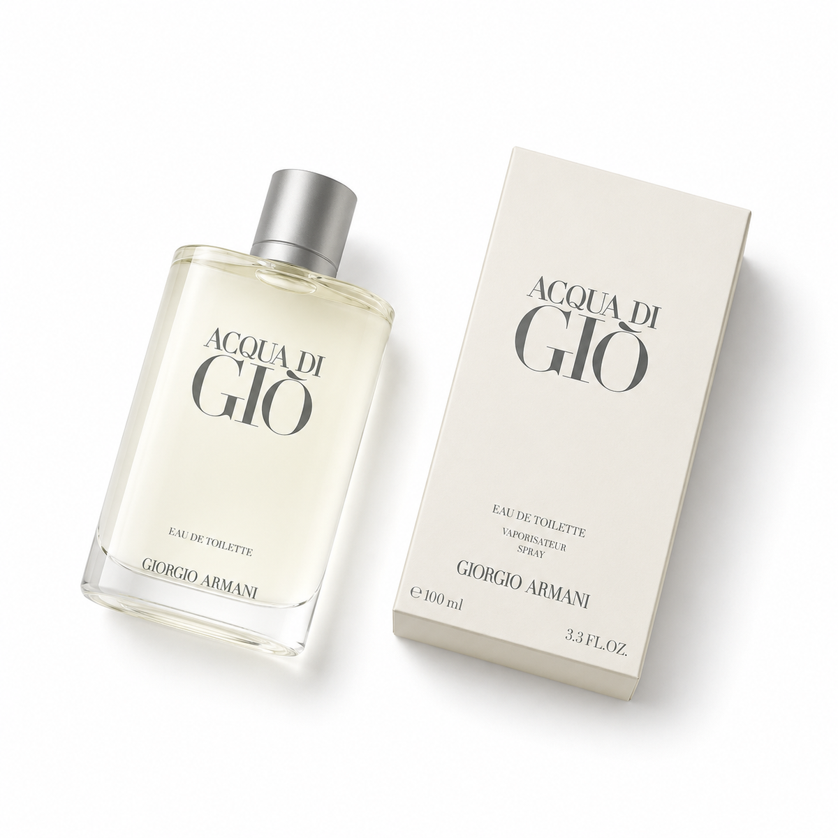 Giorgio Armani Acqua di Gio Eau de Toilette for Men 100ml (3.3 fl oz) Fresh Luxury Cologne