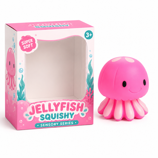 Jellyfish Squishy - Super Soft Sensory Toy