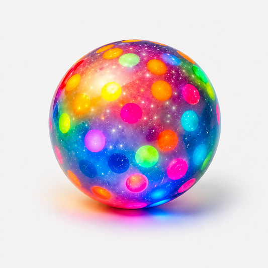 Light Up Ball - Sensory Squeeze & Glow Toy