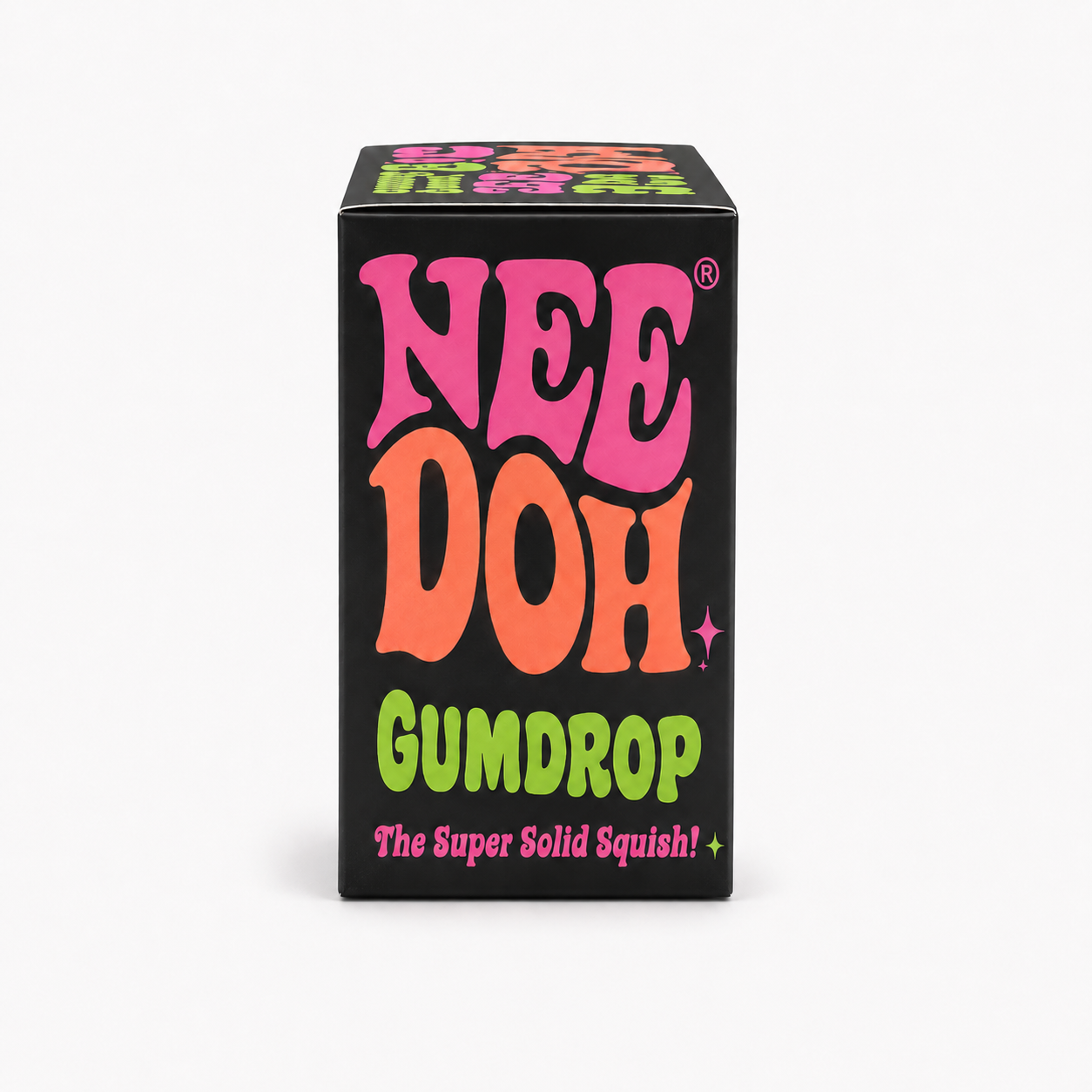 Nee Doh Gumdrop packaging box side view