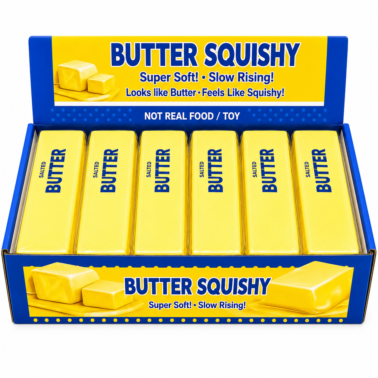 Butter Squishy display box front view