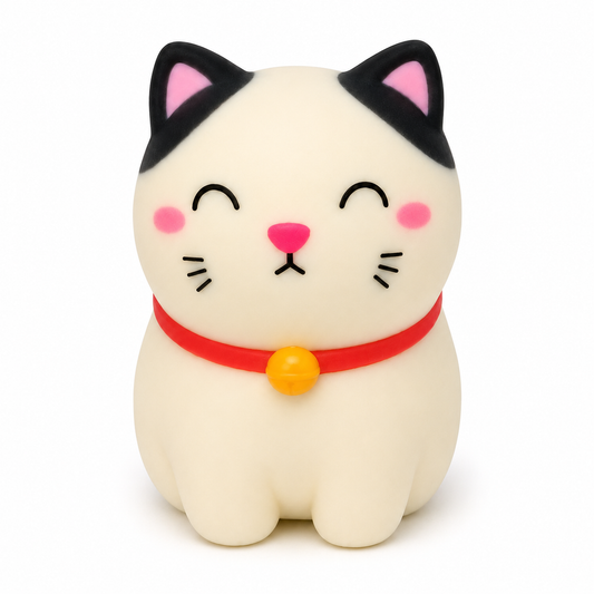 Pudgiez Mochi Cat squishy kawaii cat toy close up front