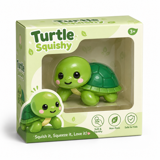 Cute Green Turtle Slow Rise Squishy