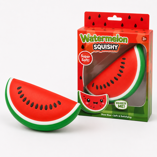 Slow Rise Watermelon Squishy Stress Toy