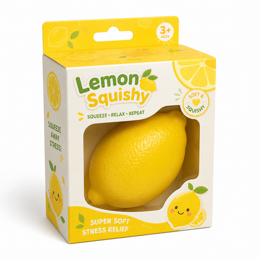 Super Soft Lemon Squishy Stress Relief Toy