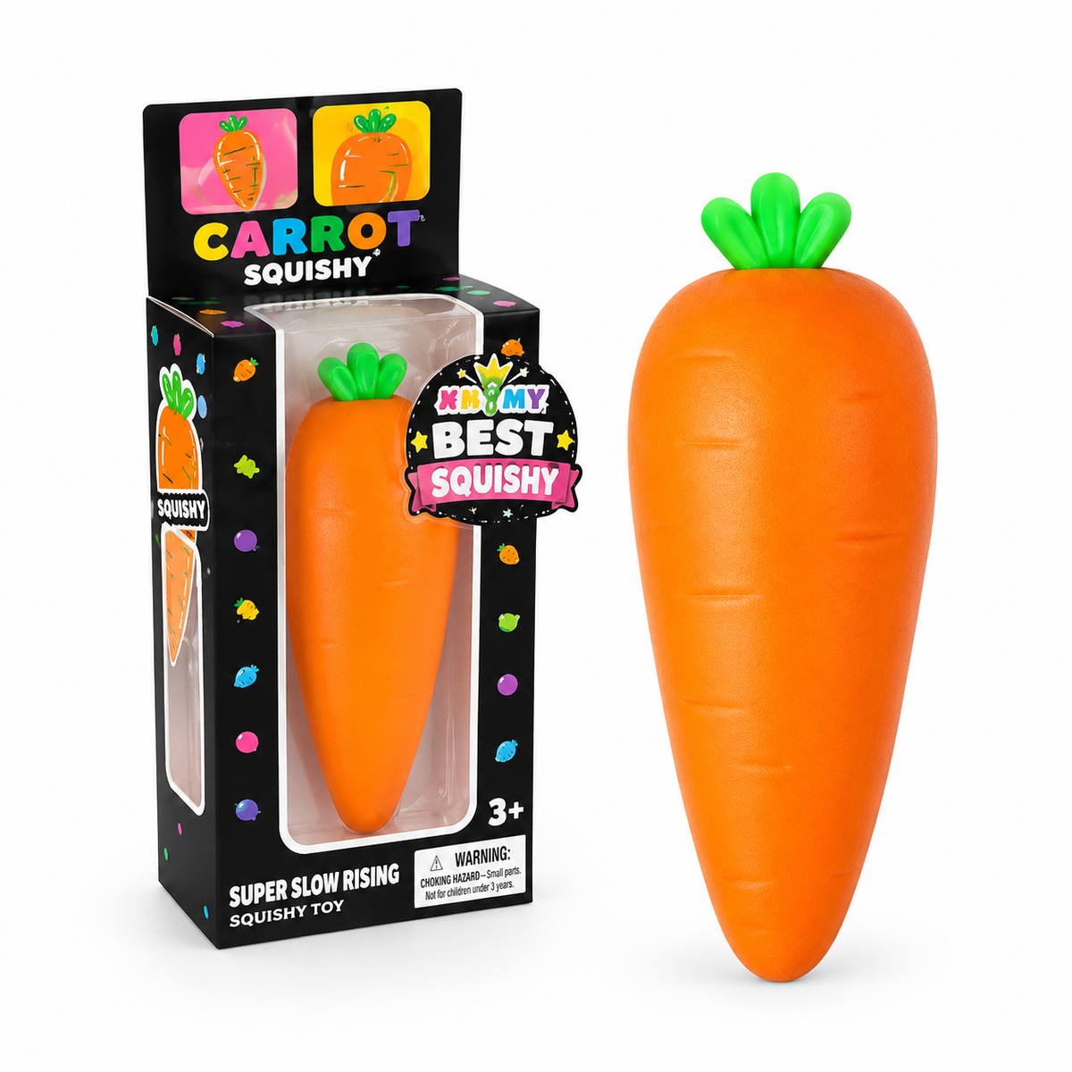 Stretchy Carrot Squeeze Sensory Stress Toy