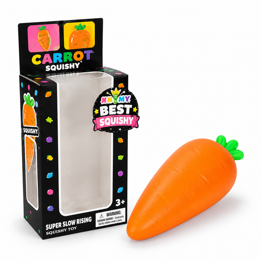 Stretchy Carrot Squeeze Sensory Stress Toy