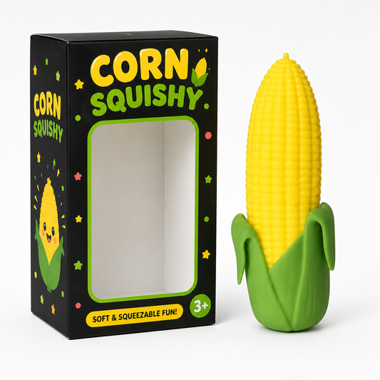 Soft Squeezable Corn Cob Stress Toy