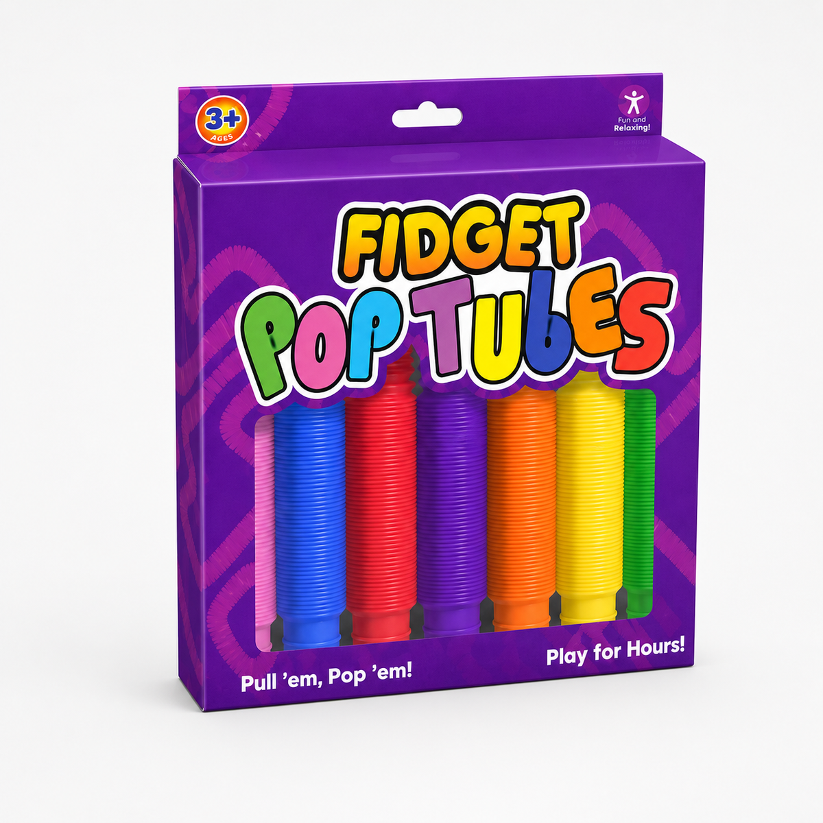 Fidget Pop Tubes Sensory Toy Set