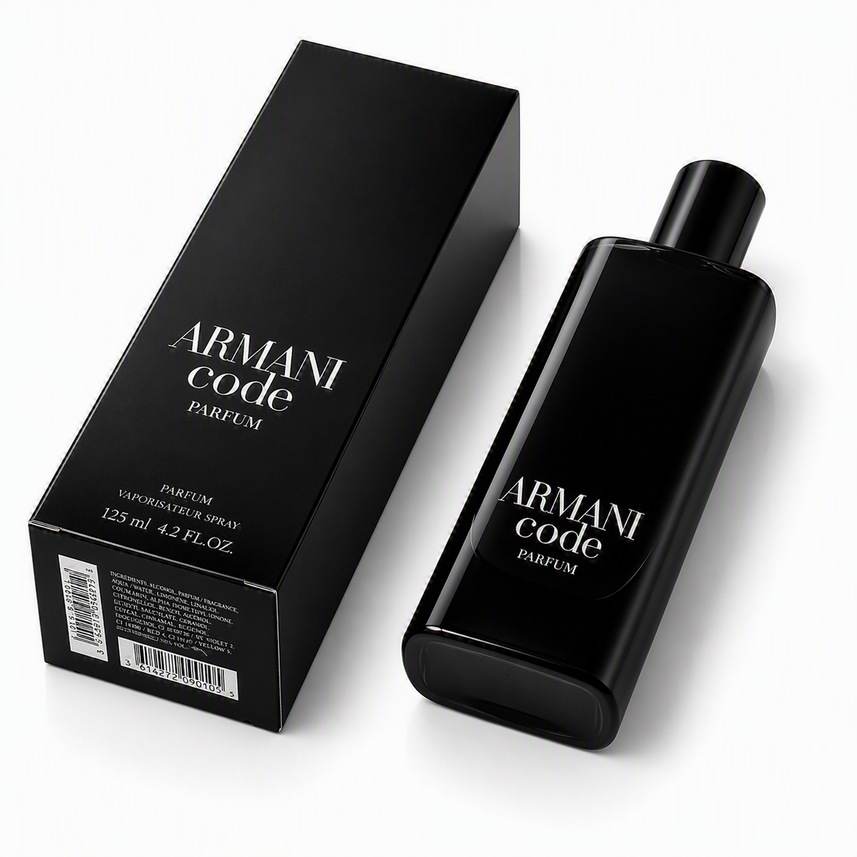 Giorgio Armani Code Parfum for Men 125ml (4.2 fl oz) | Long Lasting Woody Aromatic Men's Fragrance