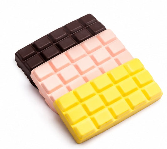 Chocolate Squishy Stress Toy Slow Rising Soft Foam Chocolate Bar Fidget Sensory Toy Kids Ages 3+