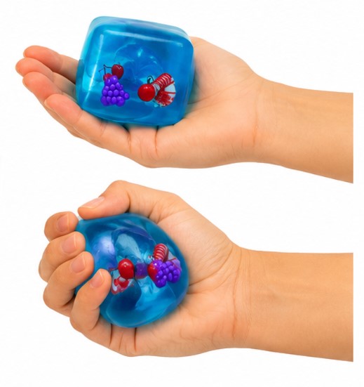 NeeDoh Nice Cube Super Solid Squish Gel Sensory Stress Toy Fidget Squeeze Cube Ages 3+