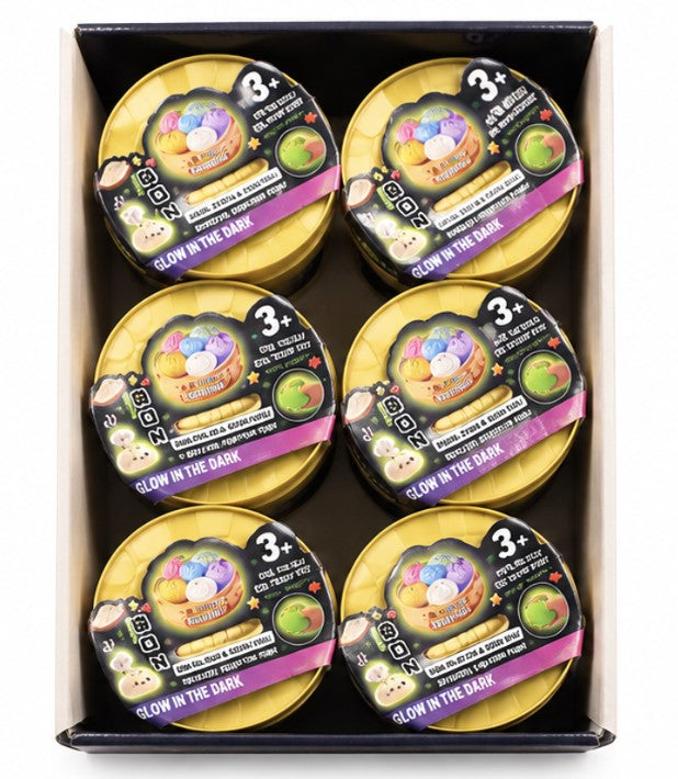 Glow in the Dark Mochi Squishy Toys Mini Kawaii Animal Sensory Fidget Set Stress Relief Ages 3+