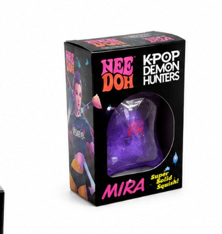 NeeDoh K-Pop Demon Hunters MIRA Super Solid Squish Stress Toy – Soft Sensory Fidget Squishy Ages 3+