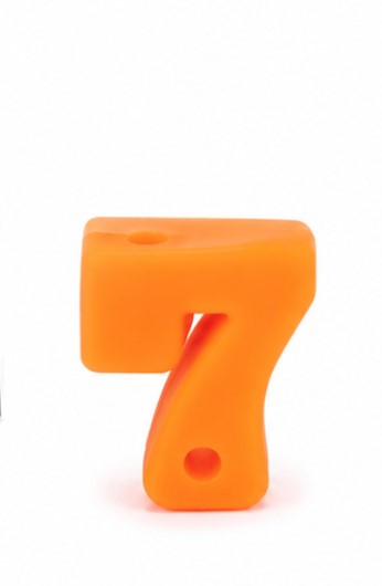 NeeDoh Six Seven Super Solid Squish Stress Toy – Soft Sensory Fidget Squeeze Toy