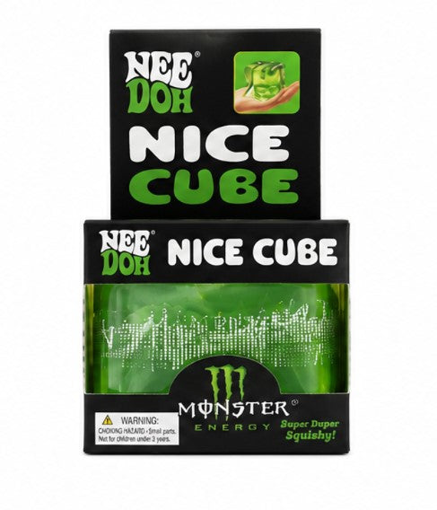 NeeDoh Nice Cube Super Duper Squishy Stress Toy – Soft Sensory Fidget Squeeze Cube
