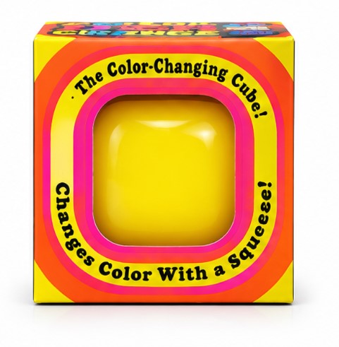 NeeDoh Color Change Cube Squishy Stress Toy – Soft Sensory Fidget Squeeze Toy